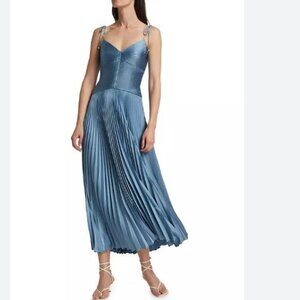Derek Lam ROCHELLE PLEATED CAMI DRESS NWT